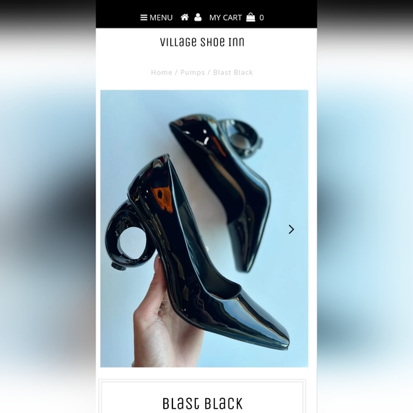 The perfect pump with the most stylish heel New never used - Picture 9 of 10